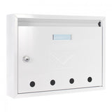 Cutie postala mare HomeDesignMailbox HDM-910-ALB 240x320x60 mm
