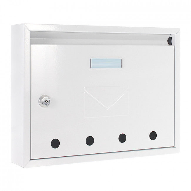 Cutie postala mare HomeDesignMailbox HDM-910-ALB 240x320x60 mm