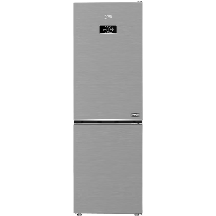 Combina frigorifica Beko B5RCNA366HXB1, 316 l, No Frost, Clasa C, AeroFlow, HarvestFresh, MaxStore, H 186,5 cm, Manhattan Gray