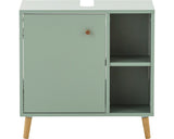 Baza Lavoar Baie Bjarne, 1 Usa, Pal, 60,2 Cm, Verde