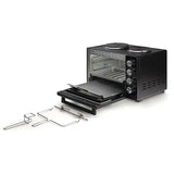Cuptor Electric GORENJE OM30GBX, 30l, 1500W, Negru-Argintiu