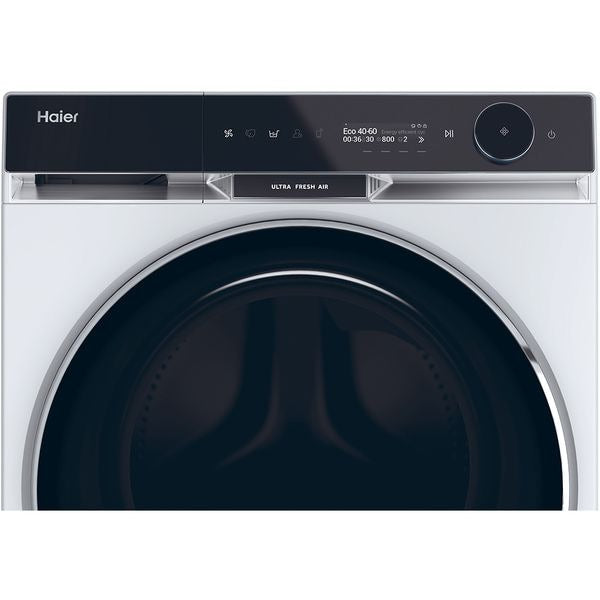 Masina de spalat HAIER HW100-BD14397U1S, Motor Direct Motion, clasa A-20%, 10 kg, 1400 rpm, Ultra Fresh, WiFi/ hOn app, Steam, Autodose, ABT, display LCD, Refresh, alba
