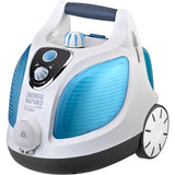 Aparat de curatare cu aburi Thomas Vaporo Buggy 792023, 1500 W, 1.6 L, 3.5 bar, Albastru/Alb