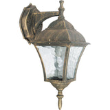 Aplica exterior Rabalux Toscana, E27, 1x60W, Orientare in jos, Auriu antic