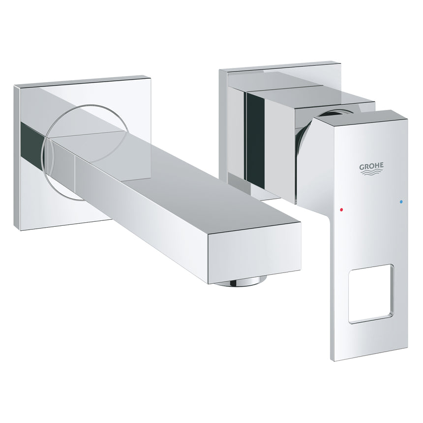 Baterie incastrata pentru lavoar, GROHE, Eurocube 19895000, crom, monocomanda