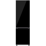 Combina frigorifica Samsung RB38A7B5322/EF, Bespoke, 387 l, No Frost, Twin & Metal Cooling, Cool Select+, Digital Inverter, Clasa C, H 203 cm, Sticla neagra