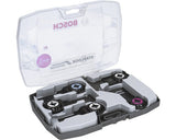 Set Accesorii Bosch Zubehör Starlock Pentru Masini Multifunctionale, 6 Piese, Pentru Lemn Si Metal