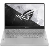 Laptop Gaming ROG Zephyrus G14 GA401QM cu procesor AMD Ryzen™ 9 5900HS, 14", Full HD, 144Hz, 16GB, 512GB SSD, NVIDIA® GeForce RTX™ 3060, 6GB, No OS, Moonlight White