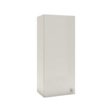 Corp Baie haaus Zaria, Suspendat, 1 Usa, Alb lucios/Alb, MDF, L 30 x l 22 x H 72 cm