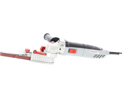 Slefuitor electric cu banda Pattfield PE-500PF 500W 15x454 mm, + 5 panze
