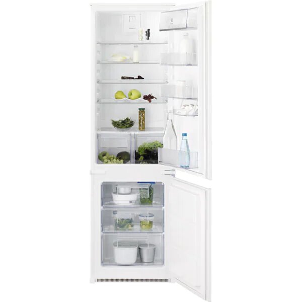Combina frigorifica incorporabila Electrolux LNT3FF18S, 268 l, Low frost, Avertizare usa deschisa, Iluminare LED, Clasa F, H 177 cm