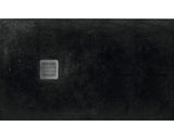 Cadita de Dus Dreptunghiulara Slim Roca Stonex Terran 120x80 cm Negru