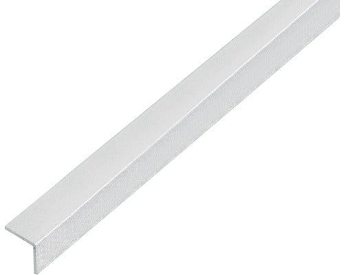 Cornier Aluminiu Alberts 15x15x1 Mm, Lungime 1m, Autoadeziv, Argintiu