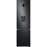 Combina frigorifica Samsung RB38T650EB1/EF, 386 l, No frost, Compresor Digital Inverter, All around coooling, Dispenser apa, Clasa E, H 203 cm, Negru