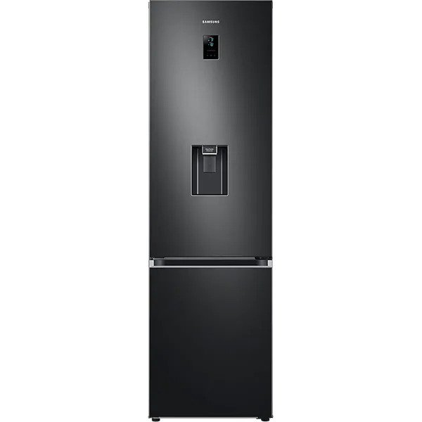 Combina frigorifica Samsung RB38T650EB1/EF, 386 l, No frost, Compresor Digital Inverter, All around coooling, Dispenser apa, Clasa E, H 203 cm, Negru