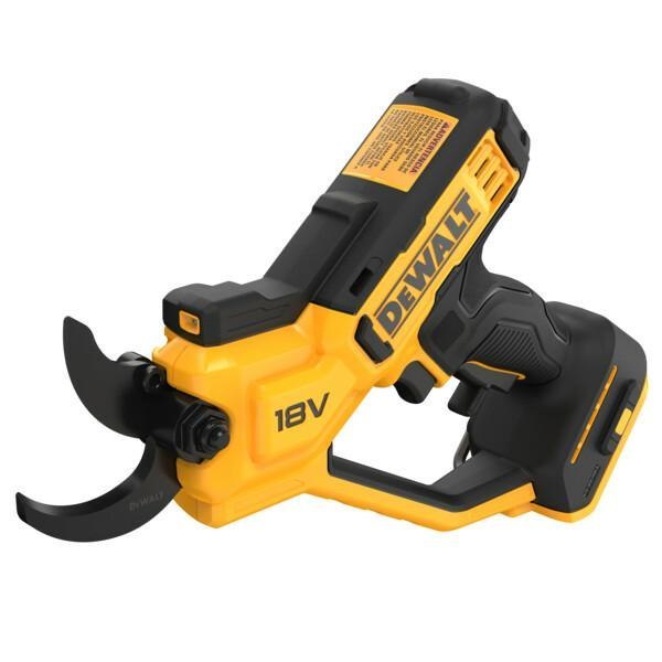 Foarfeca electrica pentru gradina pe acumulator DeWALT DCMPP568N, 18V, taie crengi de pana la 38 mm, iluminare LED, compatibila cu acumulatori Li-Ion, sistem de siguranta, nu include incarcator/acumulator
