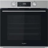Cuptor incorporabil Whirlpool OMK58RU1SX, Electric, Multifunctional, 71 l, Autocuratare catalitica, Display, Clasa A+, Inox