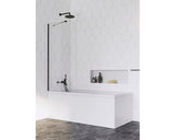 Paravan Cada Radaway Idea Black PNJ II, 70x150 cm, 1 Element, Sticla Transparenta, Profil Negru