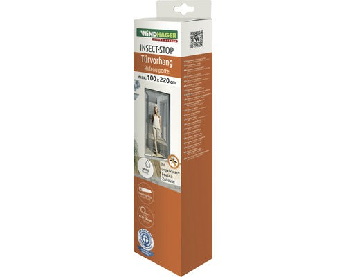 Plasa De Tantari Tip Perdea Pentru Usa Plus Alba 100x220 Cm