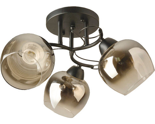 Plafoniera Kano E27 Max. 3x11w, Antracit