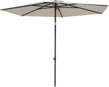 Umbrela Soluna Cessy Ø 300 Cm H 250 Cm 180 G/mp Poliester Ecru