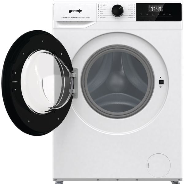 Masina de Spalat Rufe Frontala GORENJE W11NHPI84AS, SteamTech, 8 kg, 1400rpm, Clasa A, Alb