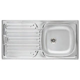 Chiuveta Franke CIN 611 picurator stanga, inox lucios, 780x435mm
