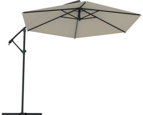 Umbrela Soluna Lyon Ø 300 Cm H 257 Cm 180 G/mp Poliester Bej