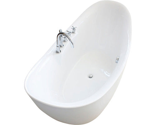 Cada de baie ovala freestanding Tender F 80x172x80 cm acril alb