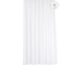 Perdea Cu Inele Sable Uni Alb 300x245 Cm