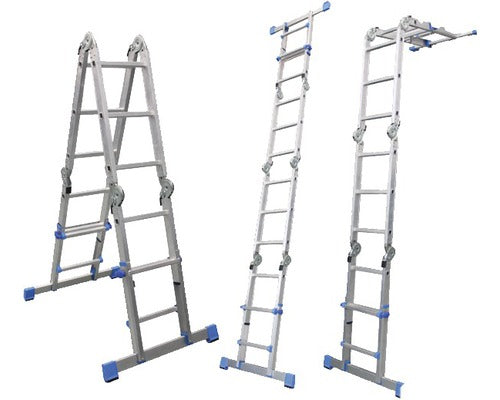 Scara Aluminiu Pliabila 4x3 Trepte Cu Platforma