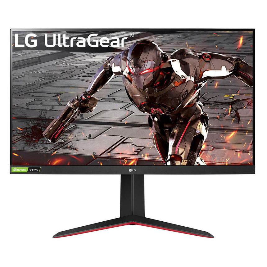 Monitor Gaming LED VA LG UltraGear 32'', Full HD, 165Hz, 1ms, G-Sync, FreeSync Premium, HDR10, Display Port, HDMI, Pivot, 32GN550