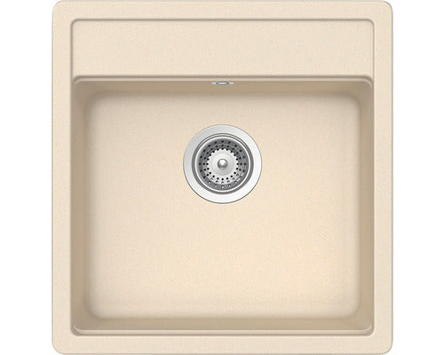 Chiuveta Bucatarie Cu O Cuva Schock Nemo N-100s 49x51 Cm, Fara Picurator, Cristalite Moonstone