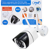 Camera supraveghere video PNI IP649 cu IP, 2MP 1080P, WiFi, slot card micro SD, compatibila cu aplicatia Tuya Smart