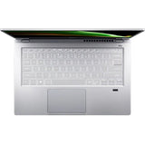 Laptop ACER Swift 3 SF314-43-R26R, AMD Ryzen 5 5500U pana la 4.0GHz, 14" Full HD, 16GB, SSD 512GB, AMD Radeon Graphics, Windows 10 Home, argintiu