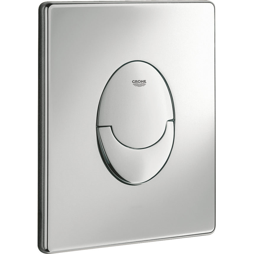 Placa de actionare WC Grohe Skate Air 38505000 dubla spalare, 156 x 197 mm, crom