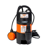 Pompa submersibila apa murdara Ruris Aqua 9, 750 W, 12.5 m³/h debit apa, 8 m inaltime refulare, 35°C temperatura maxima, 10 m lungime cablu