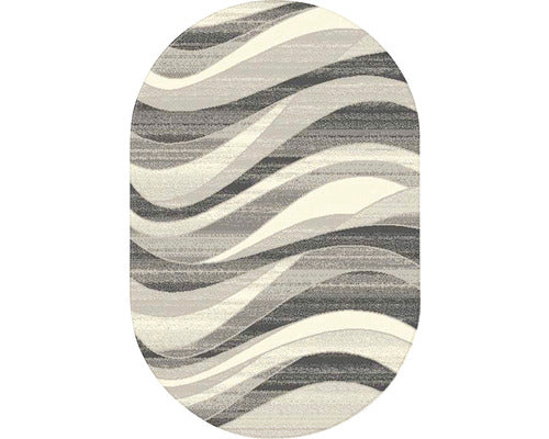 Covor Oval Soho 1799 Gri 80x150 Cm