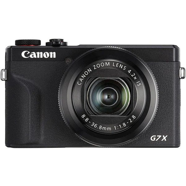 Aparat foto digital Canon PowerShot G7 X Mark III, 20 MP, 4K, Negru + Acumulator Canon NB-13L