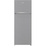 Frigider cu doua usi Beko RDNE455K40XBN, 406 l, NeoFrost Dual Cooling, Compresor ProSmart Inverter, Cutie legume si fructe, Functie racire rapida, XXL Bottle holder, Clasa E, H 185 cm, Silver