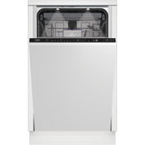 Masina de spalat vase incorporabila Beko BDIS38040A, 10 seturi, 8 programe, Clasa C, AutoDose, Motor ProSmartInverter, AutoGlassShield, SelfDry, Hygiene Intense, Sertar tacamuri, Mini 30, 45 cm