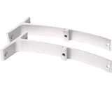 Console Duble 18 Cm Argintiu, Pachet 2 Buc