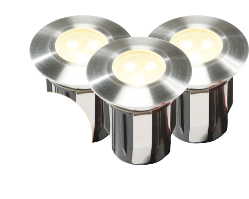 Spoturi Incastrate Season Lights Gu5 Max. 0, 5w, Ø42mm, Pentru Exterior Ip67, Otel Inoxidabil