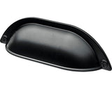 Maner Mobila Hettich Antik & Retro 96mm, Zamac Negru