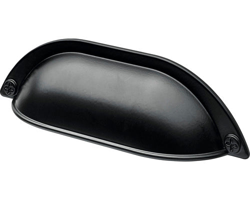Maner Mobila Hettich Antik & Retro 96mm, Zamac Negru
