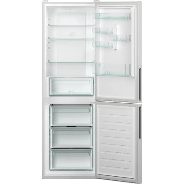 Combina frigorifica Candy CCE4T618EW, Total No Frost, 341 l, H 185 cm, Clasa E, Wi-Fi, alb