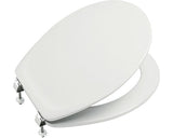 Capac WC Roca Victoria duroplast, inchidere simpla, alb 42,5x35,5 cm
