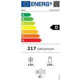 HTW5618DNPT, 360 l, Total No Frost, Negru