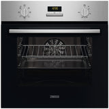Cuptor incorporabil Zanussi ZOCEC2X2, Electric, 65 l, 7 programe, Convectie, Grill, Autocuratare catalitica, Clasa A, Inox antiamprenta