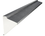 Fronton Tip Coama PRECIT Pentru Tabla Prefaltuita Click 0,5x120x2000 mm Metal Gray
